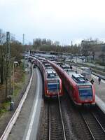 DB Regio Tz 430 160
Linie S1, Wiesbaden Hbf

DB Regio Tz 430 168
Linie S1, Rödermark-Ober-Roden

Mainz-Kastel
16.03.2026