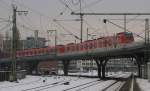 DB S-Bahn Rhein-Main 423 909-1 als S 35439 (S4) von Kronberg (Taunus) nach Langen (Hessen), in Frankfurt (M) West; 22.12.2010