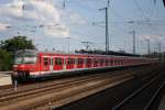 Ein Langzug der S-Bahn Rhein/Main (ET 420) hier zu sehen in Hanau Hbf. Aufnahmedatum war der 02.08.2012
