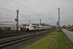 DB S-Bahn Rhein Neckar Siemens Mireo 463 047-1 am 03.01.21 in Biblis als S9