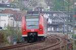 Die S2 ist in Mosbach (Baden) angekommen und fhrt gleich wieder durch das Neckartal zurck nach Neustadt / Kaiserslautern.