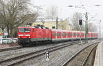 DB Regio 143 854 // Bochum Hbf // 23. Januar 2017