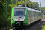 Der Triebzug 422 017-4 Mitte Mai 2020 kurz vor der Ankunft in Bochum-Langendreer.