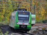 Ende Oktober 2022 war in Bochum der Elektrotriebzug 422 533-0 zu sehen.