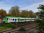 Der Elektrotriebzug 3429 0094 war Ende Oktober 2022 in Bochum unterwegs.