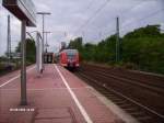 423 570-9 verlsst die S-Bahn Station Dsseldorf - Vlklingerstrasse mit der S11 Mnchengladbach am 02.08.06.