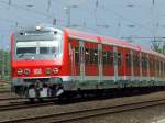 Ein X-Wagen S-Bahnzug am 19.06.2009 in Bochum-Ehrenfeld.