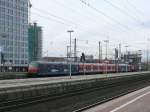 Eine gemischte S-Bahn Garnitur, Einfahrt im Dortmunder Hbf.(19.02.2010