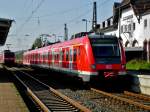 BR 422 als S9 nach Wuppertal Hauptbahnhof im S-Bahnhof Haltern am See.(4.10.2014)   