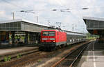 143 586 mit der S 3 nach Hattingen (Ruhr) Mitte im Bahnhof von Oberhausen am 7.