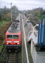 DBAG S-Bahn Rostock: Im S-Bahnhaltepunkt Rostock-Bramow hält am 25.