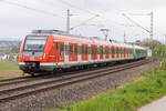 Die 430 004/504 mit der 430 077/577 (Recruiting Bahn) machen sich auf den Weg nach Stuttgart Schwabstraße.