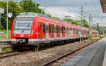 S-Bahn Stuttgart 430 067 als S4 nach Schwabstraße
22.5.2024, Marbach am Neckar 
