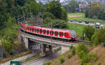 430 044 und 430 090 auf der S60 zwischen Renningen Süd und Magstadt. 

Magstadt, 21.08.2025