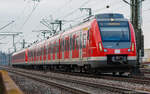 S-Bahn Stuttgart 430 024 als S5 zwischen Asperg und Ludwigsburg.
Ludwigsburg, 02.02.2026