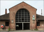 Ein Bonatzbau in Esslingen-Mettingen -    Das große Bogenfenster erinnert an jene an den Schalterhallen des Stuttgarter Hauptbahnhofes.