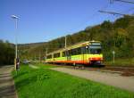 An der Einfahrt in den Busenbacher Bahnhof konnte am 31.10.2013 Tw 578 als S 20079 nach Ittersbach auf den Chip gebannt werden.