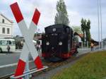 Bahnhofsfest in Zittau, anllich der Beitrittes von Polen und Tschechien in die EU, am 01.Mai 2004.