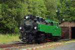 Die Rhein-Sieg-Eisenbahn / Brltalbahn 2012:  Die im Jahre 1944 bei Jung gebaute RSE Lok 53 ist eine 1'D1' Maschine und kann noch heute im Rhein-Sieg-Eisenbahn-/Brltalbahn-Museum in Asbach( WW )