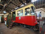 Der Dieseltriebwagen VT 30 wurde 1956 bei Fuchs in Heidelberg gebaut und befindet sich gerade in der Aufarbeitung.