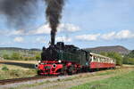 Mit m�chtig Sound und einer ordentlichen Rauchfahne k�mpft sich die 11sm die Steilstrecke zwischen Oberzissen und Brenk hinauf.

Oberzissen 03.10.2026