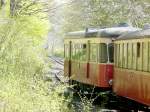 Brohltalbahn - Vulkan-Express unterwegs zwischen Engeln und Brohl am 03.05.2008