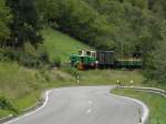 Brohltalbahn (Vulkan-Express) Lok D5 zwischen Niederzissen und Oberzissen (28.08.2011)