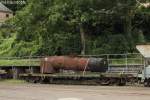  Ein Stck 11sm  ist wieder in seiner alten Heimat! Heute( 18.7.2012 ) konnte ich den mittlerweile ber 100 Jahre alten und originalen Kessel der BEG Malletdampflok 11sm im Bahnhof von Brohl-Ltzing begutachten. Er soll fr museale Zwecke erhalten bleiben. Fr die Dampflok selbst wurde in der jngsten Vergangenheit ein Neubaukessel erstellt. Sie wird gegen Ende 2012/Anfang 2013 zurck erwartet!