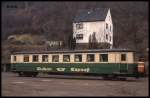 Brohl 10.3.1993: Personenwagen des Vulkan Express