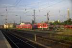 99 1772 der Fichtelbergbahn beim Umsetzen im Bahnhof Oberwiesenthal am 24.09.2021.