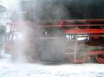 Triebwerk unter Dampf - 99 786 am 13.02.2005 in Oberwiesenthal