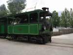 Die  Chiemseebahn  verlt soeben den Bahnhof Prien/Stock.
Aufgenommen am 04.08.2008.