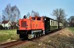 199 032 n�hert sich mit Zug 118 Altm�geln (27.
