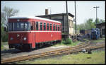 VT 99401 ex Öchsle steht hier am 5.5.1995 im BW Mügeln.