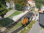 Pendelverkehr innerhalb des Gelndes der Landesgartenschau - Oschatz, 16.09.06
