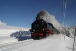 99 771 hat am 13.01.2010 den B im Ortsgebiet von Hammer-Unterwiesenthal erreicht. 