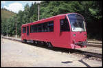 HSB VT 187015 am 20.7.1996 im Bahnhof Eisfelder Talmühle im Harz.