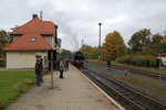 Bahnhof Elend am Vormittag des 18.10.2015.