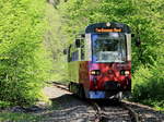 187 019-5 als HSB 8981 nach Nordhausen Nord kurz vor der Einfahrt in den Bahnhof Eisfelder Talmühle.