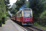 187 017-9 hängt als P8905 (Wernigerode - Eisfelder Talmühle) am Schluss von P8939 bis zum Bahnhof Drei Annen Hohne.