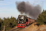 99 7239-9 mit der HSB 8945 (Drei Annen Hohne-Brocken) kurz seinem Ziel 8.10.18 