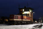 199 874 der HSB in Wernigerode am 16.12.2018