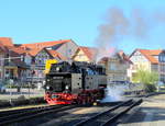 HSB 99 7241-5 setzte sich am 25.04.19 vor den HSB8933 und fuhr anschließend zum Brocken.