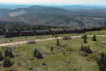 Brockenbahn auf dem Brocken.