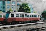 Triebwagen TW 187 018-7 auf Rangierfahrt im HSB Bahnhof Nordhausen 20.07.2008