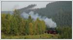 Zug 8903 von Wernigerode nach Eisfelder Talmhle am 10.10.2007 nchst Drei Annen aufgenommen.