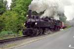 Le Blonay-Chamby en visite sur le HSB  G 2x2/2 105 99 5906-5 Wernigerode-Westerntor 1999 