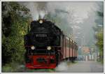 99 7232 bespannte am 9.10.2007 den Zug 8903 von Wernigerode auf den Brocken.