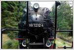Detailaufnahme whrend der Fahrt von 99 7232, die uns vom Brocken nach Drei Annen Hohne am 10.10.2007 brachte.