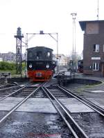 99 5901 auf der Drehscheibe.
HSB Wernigerode-Westerntor
04.05.2003 